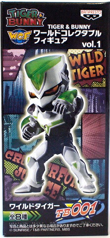 TIGER & BUNNY ワールドコレクタブルフィギュア vol.1 ワイルドタイガー TB001　タイガー&バニー　バンプレスト画像