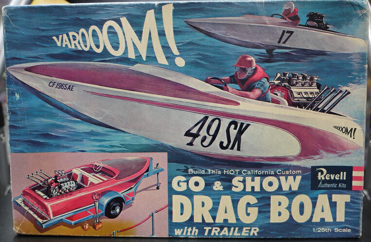 Revell プラモデル GO & SHOW DRAG BOAT ドラッグボート 1/25スケール|宇宙戦艦ヤマダ