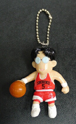 楽天市場 スラムダンク Slamdunk スラムスイング ボールチェーンキーホルダー 湘北 木暮公延 メガネ君 中古 宇宙戦艦ヤマダ