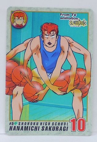 スラムダンク　カードダス　#88◆桜木花道 スラムダンクカード 桜木花道 No.83バッシュ PPカード SLAMDUNK