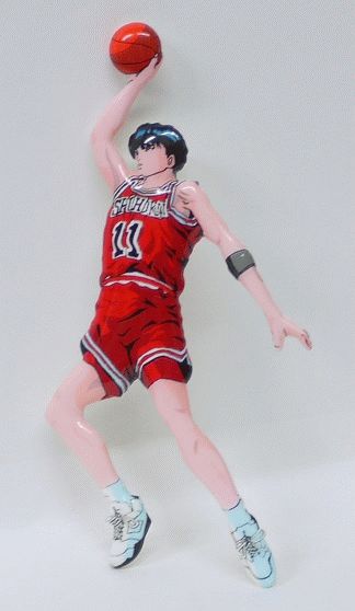 楽天市場 スタンドとヒモなし 特価 スラムダンク Slamdunk キャラクタープレート 流川楓 リアル B 中古 宇宙戦艦ヤマダ