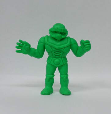 キン消し パート25 モンゴルマンD 緑 キン肉マン消しゴム フィギュア