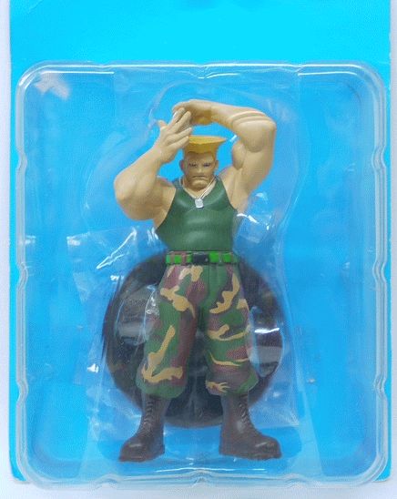 楽天市場 未開封 ストリートファイター 勝利グミ かちぐみ 精密彩色フィギュア ガイル少佐 中古 宇宙戦艦ヤマダ