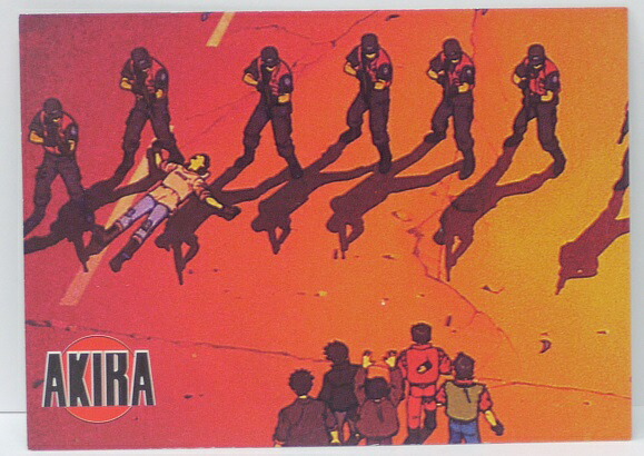 アキラ　AKIRA  大友克洋　トレーディングカード　キラカード　未開封 アキラ AKIRA 大友克洋 トレーディングカード No.1～No.25