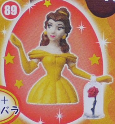 楽天市場 フルタ チョコエッグ ディズニーキャラクター8 ベル 魔法のバラ 美女と野獣 宇宙戦艦ヤマダ