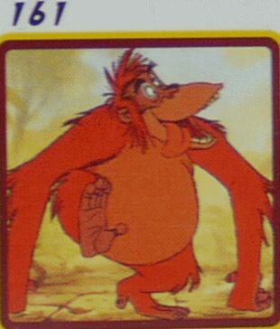 トミー　ディズニー　チョコパーティ　パート7　161　キング・ルイ　「ジャングル・ブック」【中古】画像