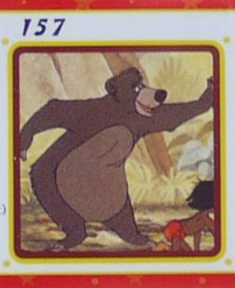 トミー　ディズニー　チョコパーティ　パート7　157　バルー　「ジャングル・ブック」【中古】画像