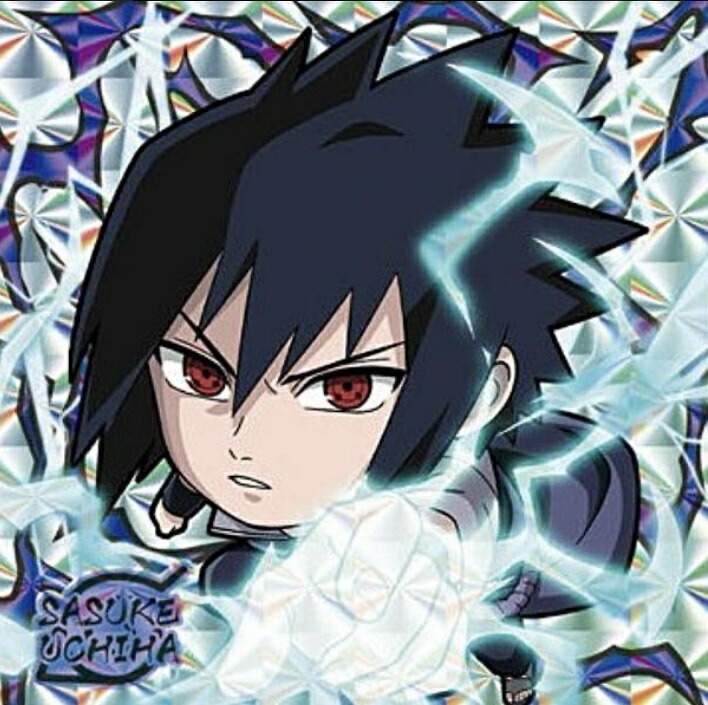 NARUTO-ナルト- 疾風伝忍界 1-02 うちはサスケ UR ウルトラレア忍界シールウエハース vol.1 にふぉるめーしょん画像