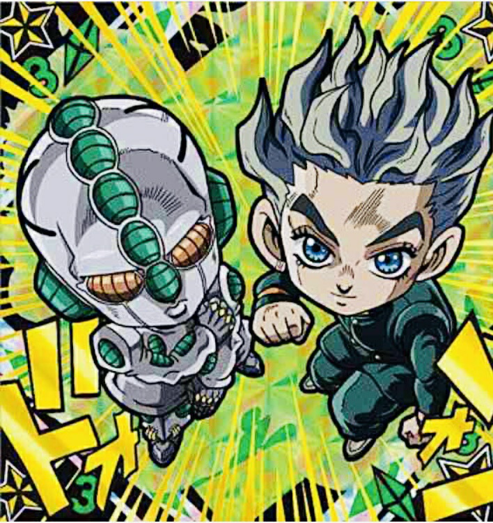 【内袋未開封】ジョジョの奇妙な冒険 JO4-20 広瀬康一 エコーズ(ACT3) JJR ジョジョレアディフォルメシール ～ダイヤモンドは砕けない ACT2～【JOJO】【にふぉるめーしょん】画像