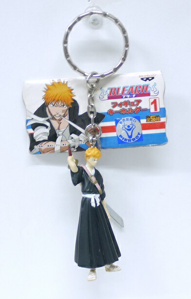 楽天市場 Bleach ブリーチ フィギュアキーホルダー 1 黒崎一護 バンプレスト 中古 宇宙戦艦ヤマダ