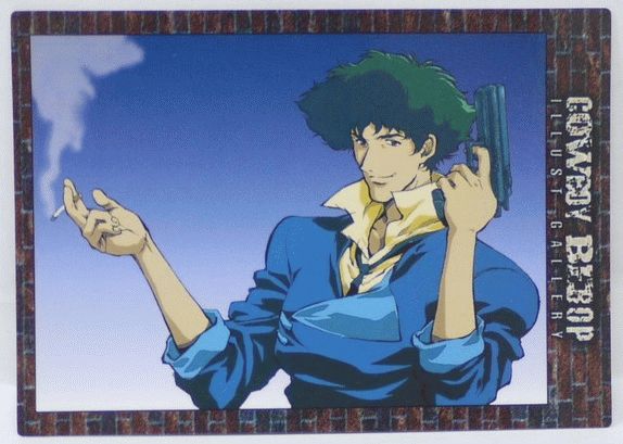 楽天市場 カードダスマスター カウボーイビバップ 19 スパイク イラストギャラリー1 Cowboy Bebop バンダイ 中古 宇宙戦艦ヤマダ