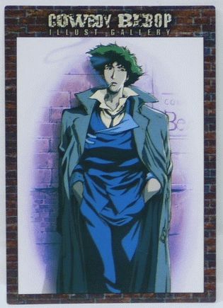 カードダスマスター　カウボーイビバップ　25　スパイク　イラストギャラリー7　COWBOY BEBOP　バンダイ【中古】画像