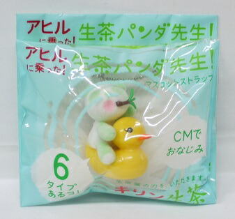 楽天市場】【未開封】生茶パンダ先生 マスコットストラップ 5 キリン