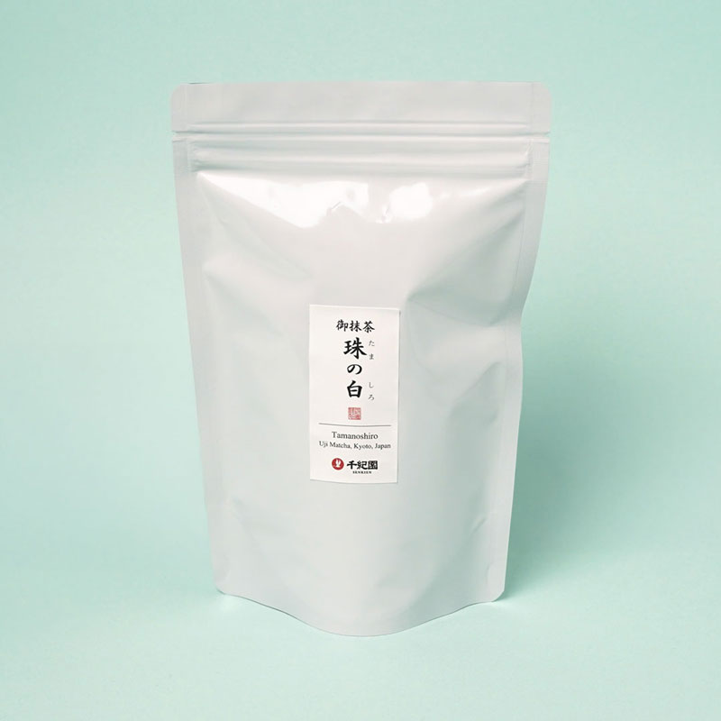 抹茶 粉末 缶入 茶道 抹茶パウダー 宇治抹茶パウダー 宇治抹茶 宇治 Uji matcha powder お取り寄せ 老舗茶舗 宇治御抹茶 珠の白 たまのしろ 500g袋 通販サイト Matcha Japanese Green Tea｜お茶・茶道具・抹茶スイーツ千紀園