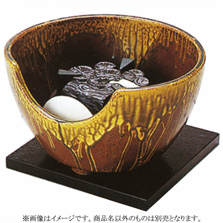 尖んがり3倍以上（歌留多当て嵌める） 茶道具 風炉（ふろ） ヤマキ製電熱式紅鉢 信楽 100V/200W/500W