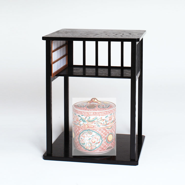 茶道具】三友棚（三千家好写）溜塗り : ふげつ工房ヤフー店