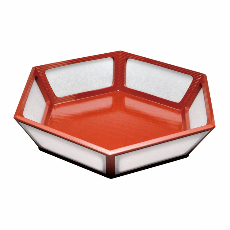 ポイント3倍以上（カード利用） 茶道具 菓子器（かしき） 雪洞型菓子器 朱 干菓子器