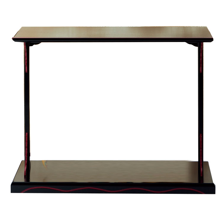 楽天市場】【茶器/茶道具 お棚】 及台子 青漆爪紅 宗旦好写し 小林幸斎