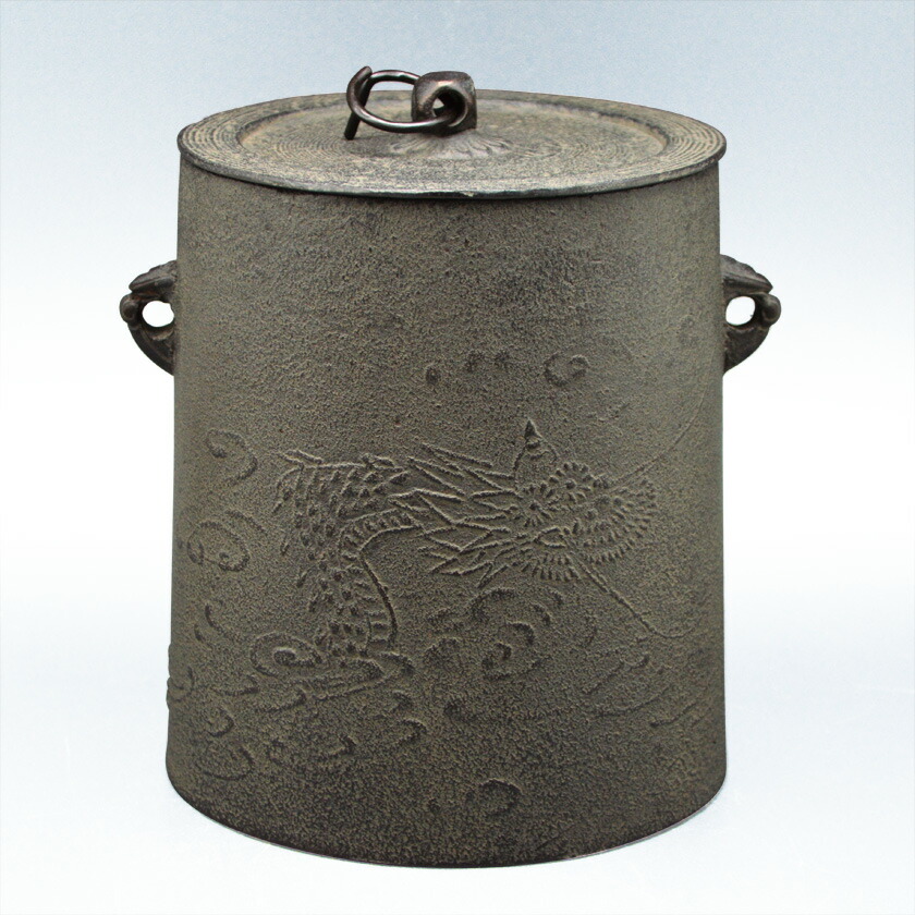 楽天市場】茶道具 風炉釜 菊地政光作 浜松地紋真形釜 : 茶道具・抹茶