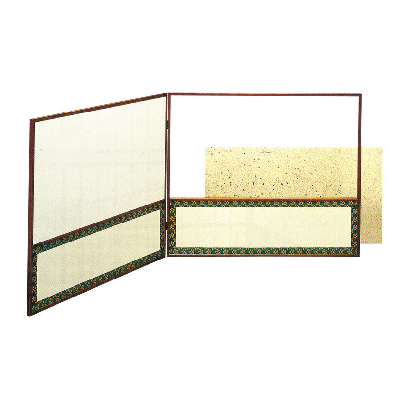 絵　お茶道具　屏風 楽天市場】【茶器/茶道具 風炉先屏風】 風炉先 2尺4寸 竹屋町裂