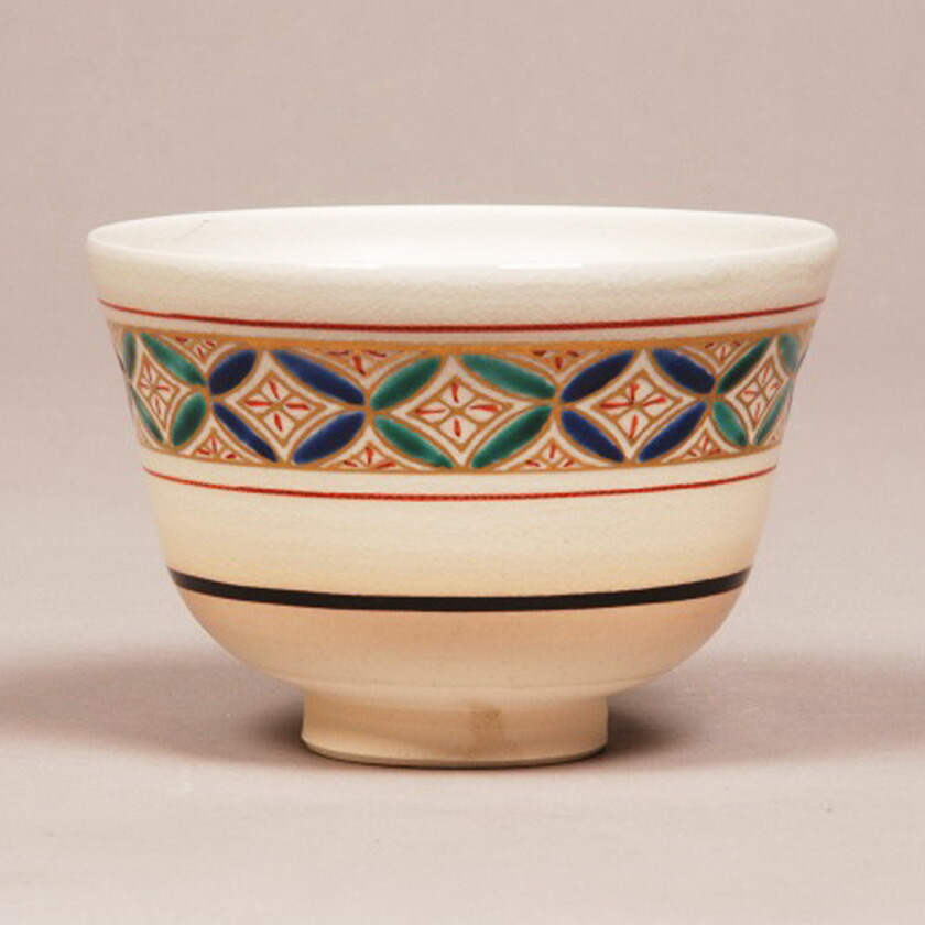 楽天市場】茶道具 抹茶碗 数茶碗 帯七宝 5客 中村与平作 : 茶道具