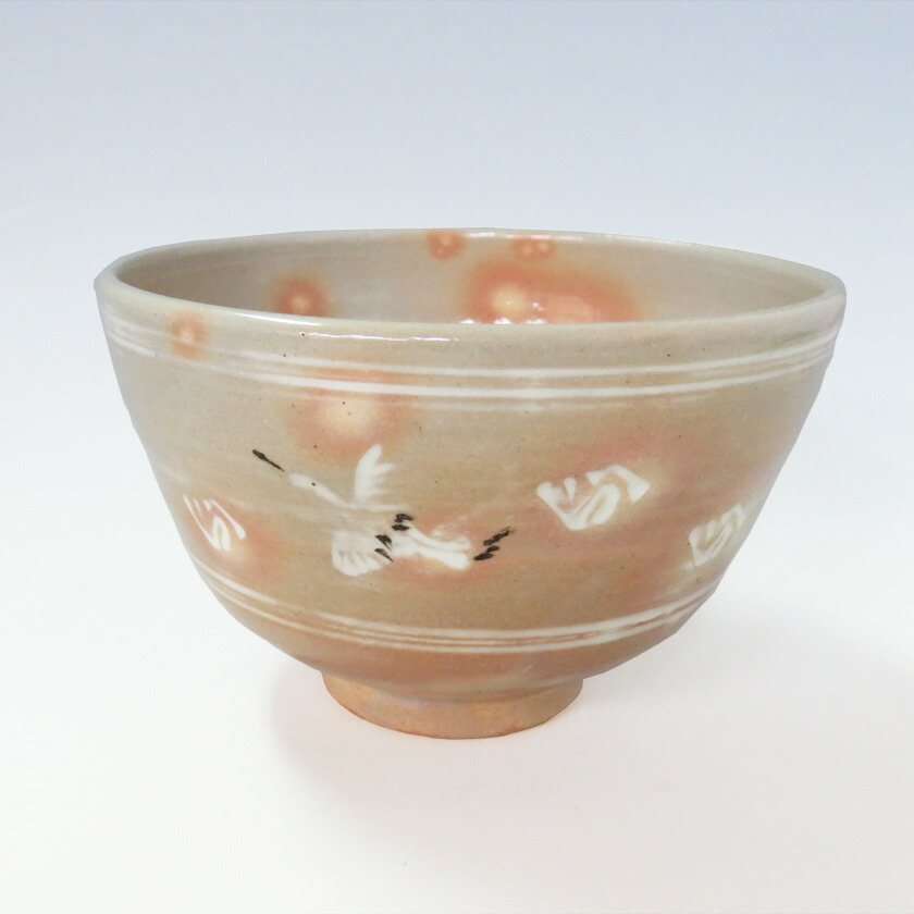 楽天市場】茶道具 抹茶茶碗 卯の花 茜窯 岡田華渓 掘り出し物市 送料