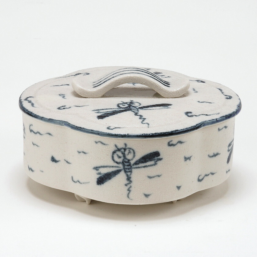 乾山写し菓子器　食籠じきろう 乾山写し菓子器 食籠じきろう