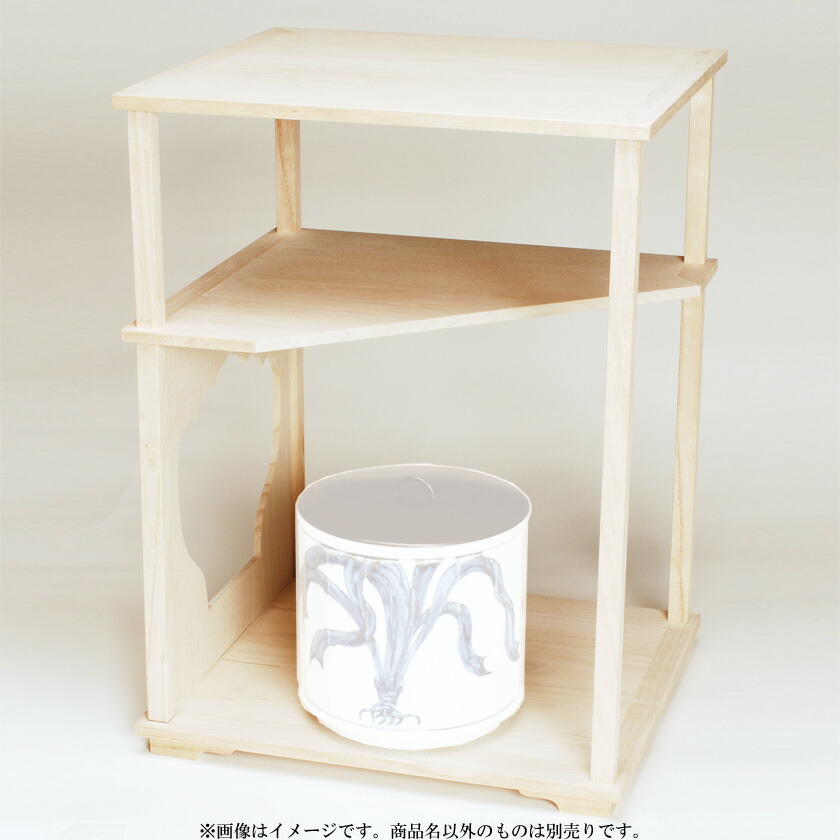 楽天市場】【淡々斎好写】固定式 秋泉棚 溜塗 木製 裏千家 茶道具 お棚
