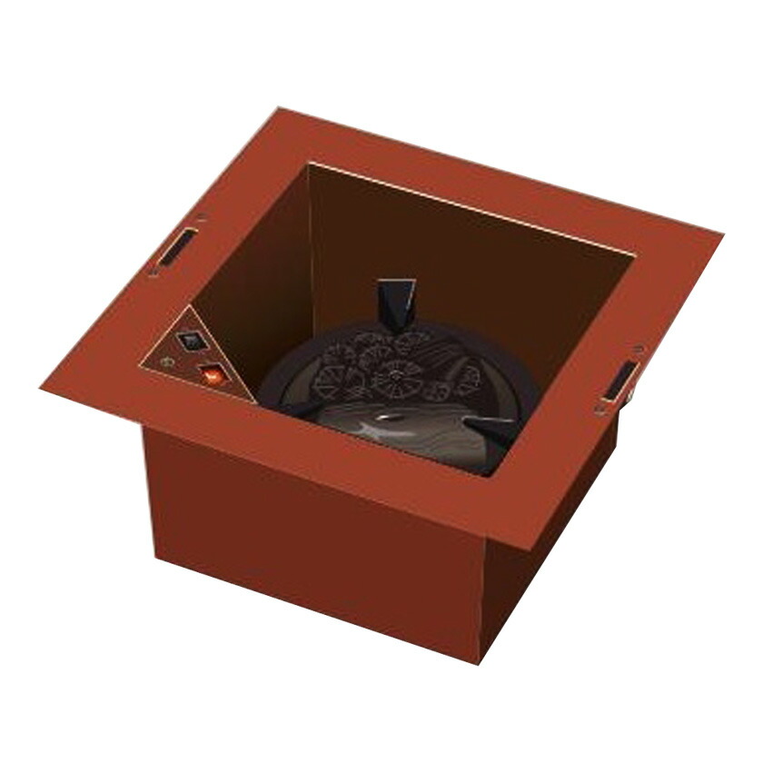 陶器製 風炉釜 火鉢 表千家 茶道具 陶器製 風炉釜 火鉢 表千家 茶道具