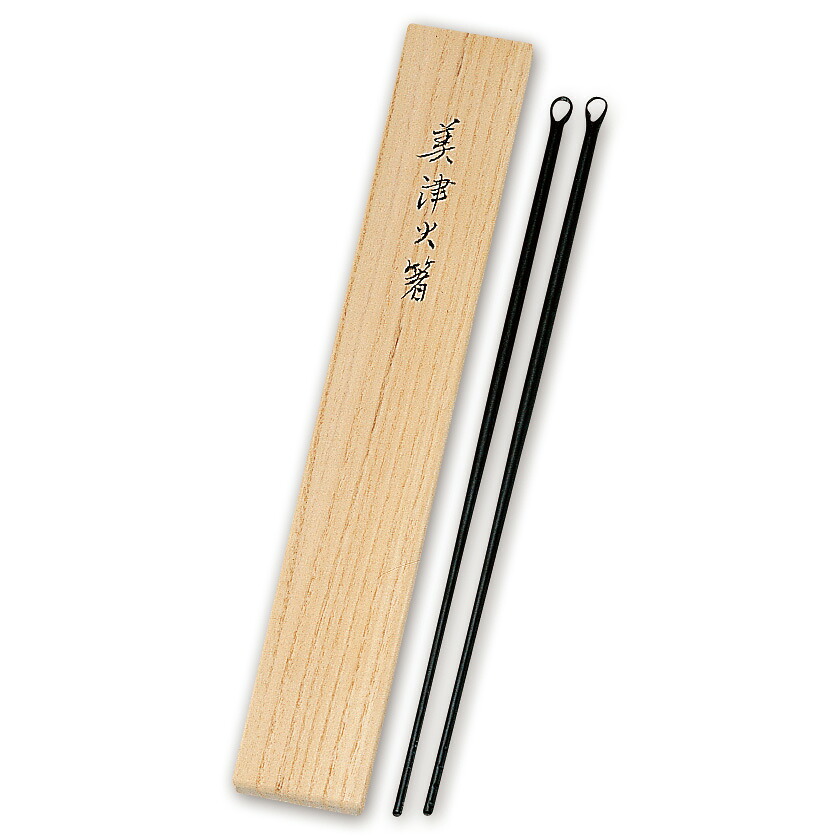 ポイント3倍以上（カード利用） 茶道具 火箸（ひばし） 美津火箸 一政堂｜お茶・茶道具・抹茶スイーツ千紀園