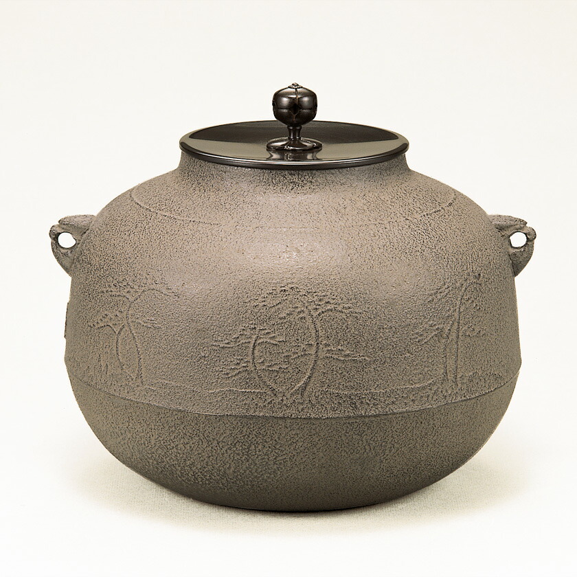 楽天市場】（十一月の特売品）香川県釜師 宝積正一作 浜松地紋