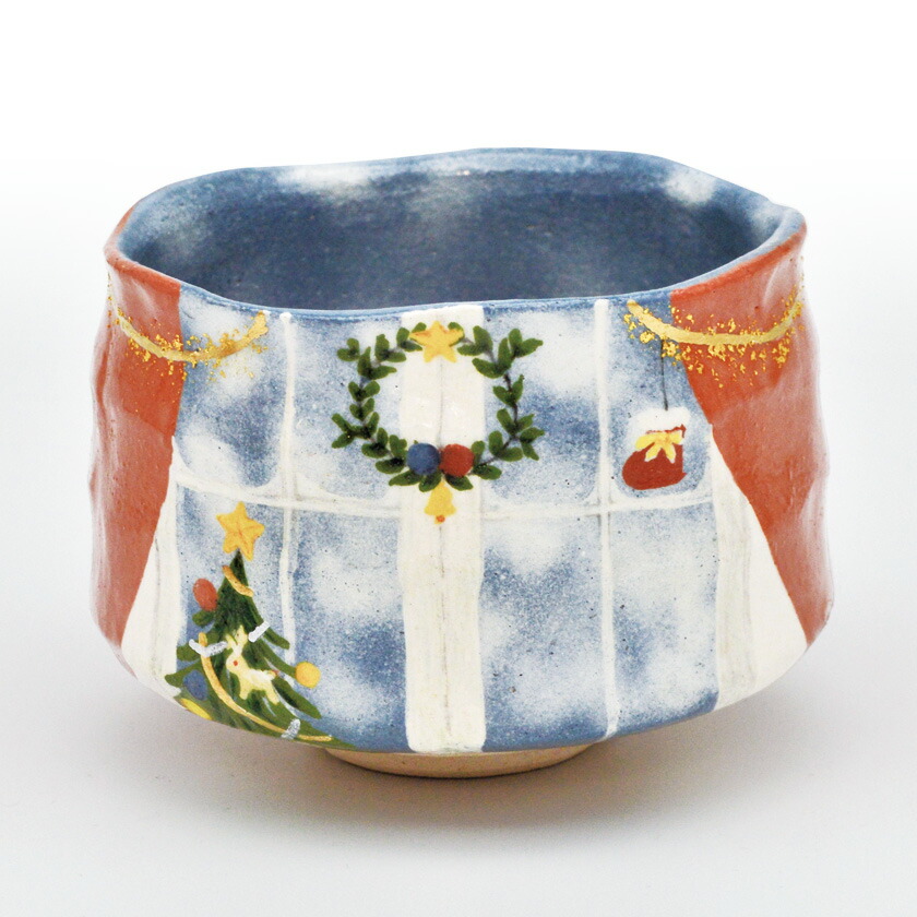 楽天市場】【茶器/茶道具 抹茶茶碗 クリスマス】 楽茶碗 クリスマス