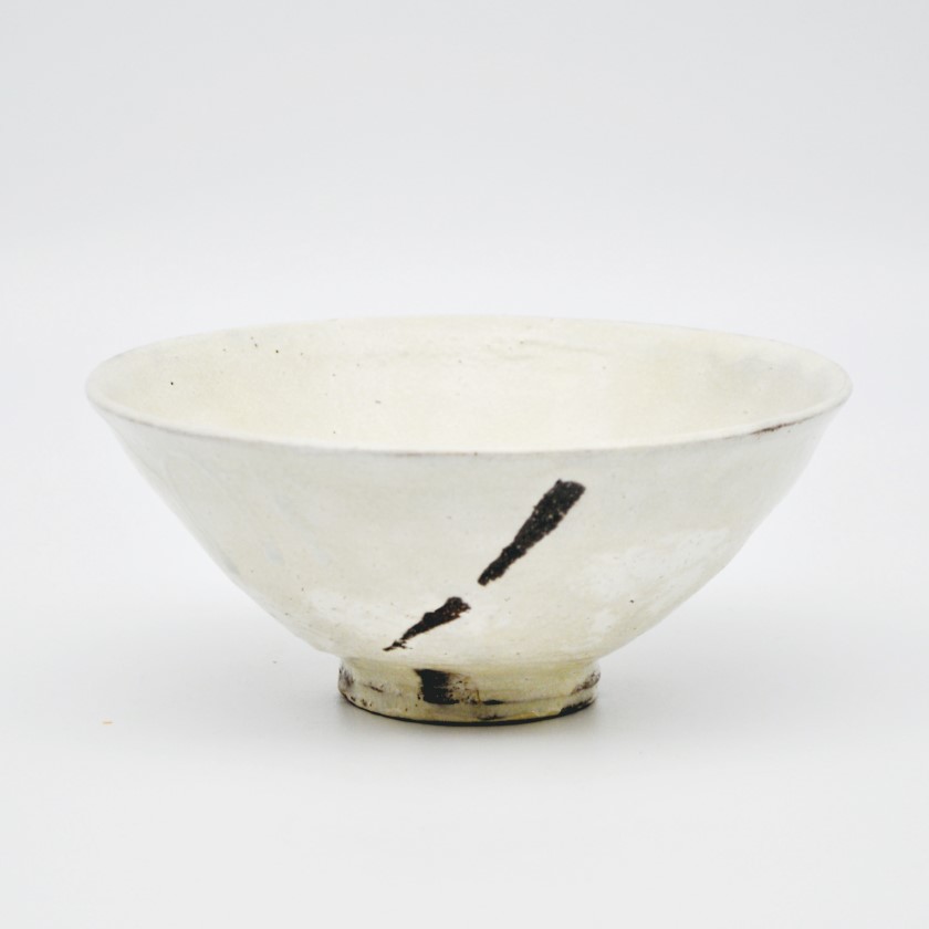 粉引 数茶碗 十客 兵山 共箱 抹茶碗 茶道具 【k3338】 粉引 数茶碗 十客 兵山 共箱 抹茶碗 茶道具 【k3338】
