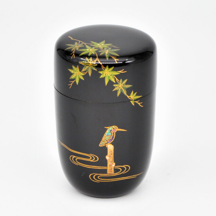 楽天市場】【茶道具】【送料代引手数料無料】黒中棗干網蒔絵田中修作