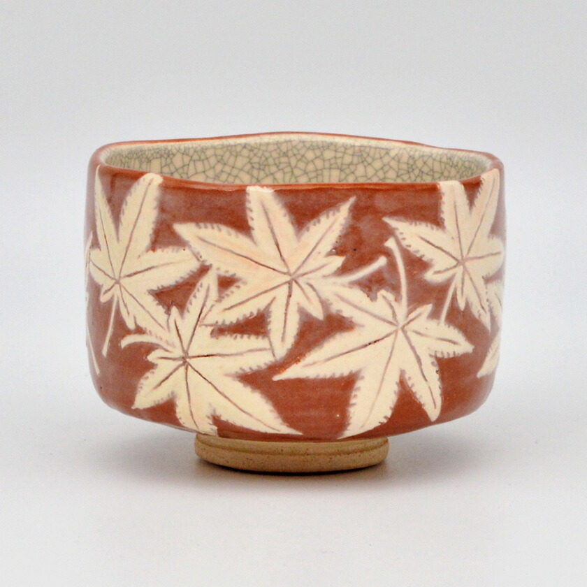 市場 茶道具 楓 らくちゃわん 楽茶碗