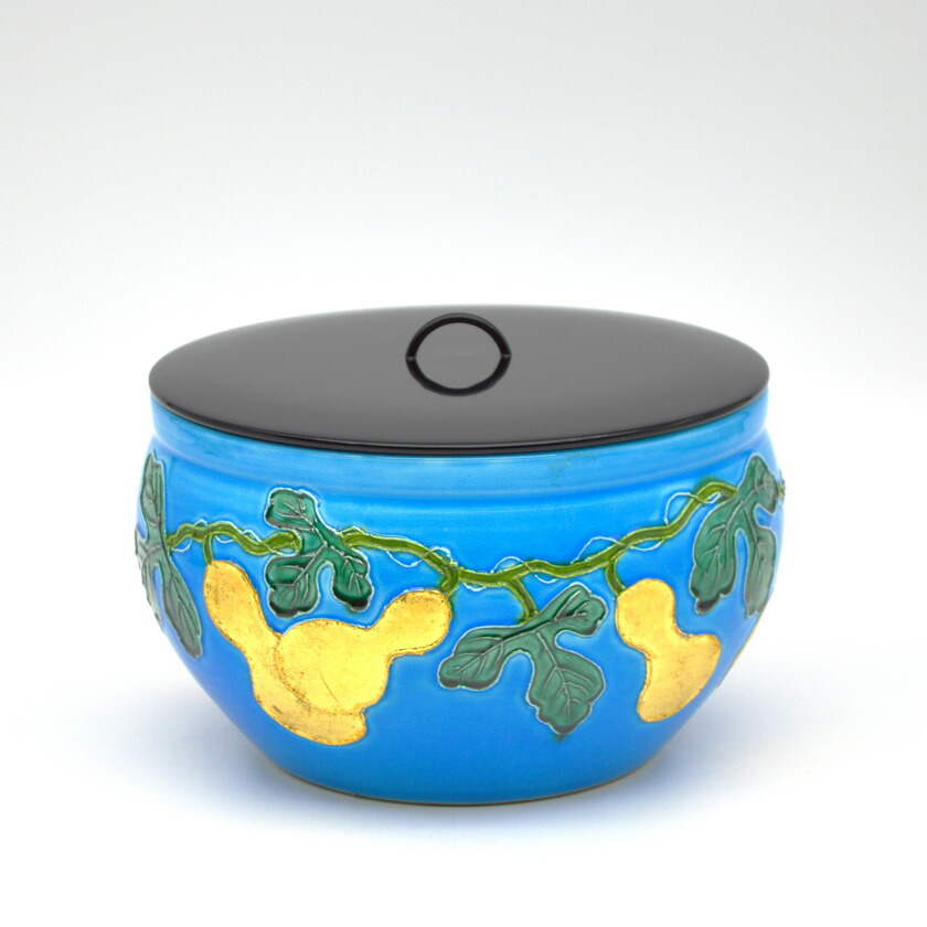 楽天市場】【茶器/茶道具 水指（水差し）】 細水指（中置） 黄交趾焼き