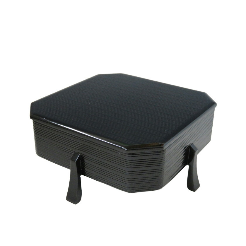 茶道具　木製本漆塗　黒真塗　五段縁高重　弁当箱　V　R8335B 楽天市場】【茶器/茶道具 菓子器】 縁高（縁高重） 黒真塗り 五