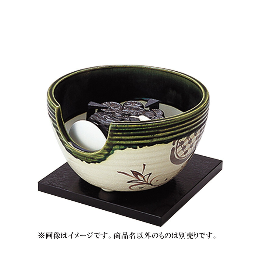 ヤマキ電器 茶道具 風炉 電熱風炉 黒 (紅鉢型) 強弱切替スイッチ付き 裏千家流 茶道具 電熱風炉⁄ヤマキ電気 YU-408紅鉢風炉 強弱切替スイッチ付き 裏 楽天