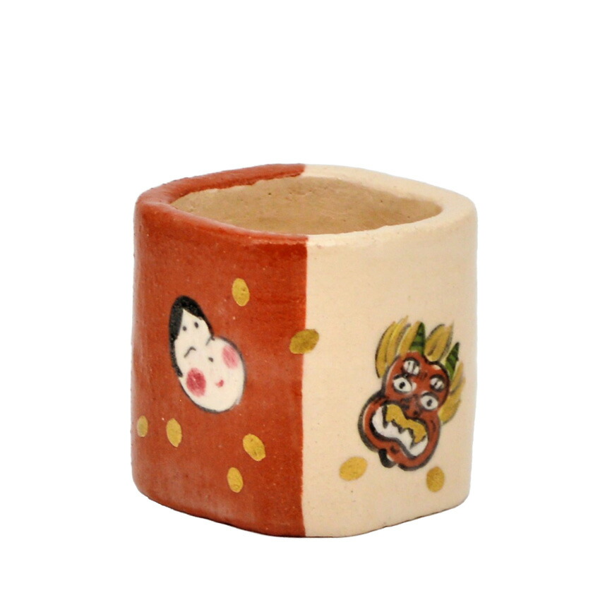 【吉村楽入 楽入窯 / 茶道具 蓋置(ふたおき)】 ポイント3倍以上(カード利用) 蓋置 桝形 掛分 節分 通販 通販サイト