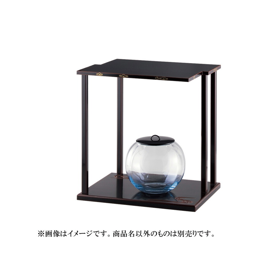 ポイント3倍以上（カード利用） 茶道具 棚（たな） 山雲棚 鵬雲斎好写 小川 湖舟 ※画像はイメージです。水指は別売りです。｜お茶・茶道具・抹茶スイーツ千紀園