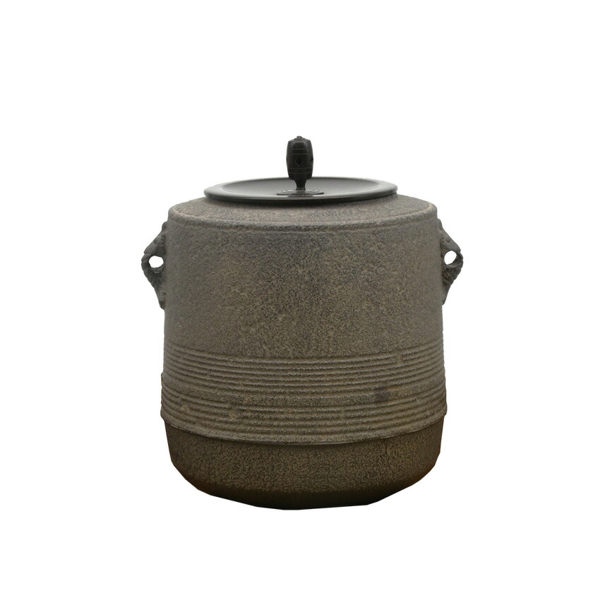 楽天市場】【オンライン作家展】十三代 和田美之助作 竹地紋 筒釜 南鐐