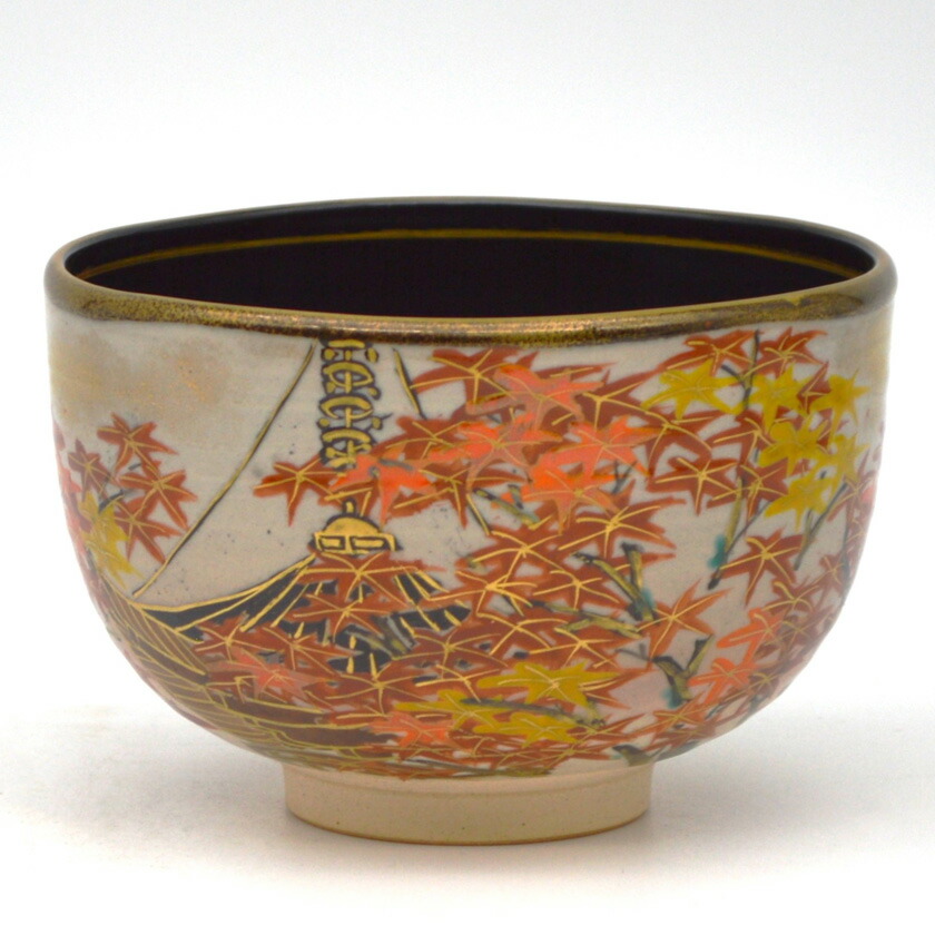 楽天市場】【茶器/茶道具 抹茶茶碗】 薩摩焼き 菊 古垣喜一作 : いまや