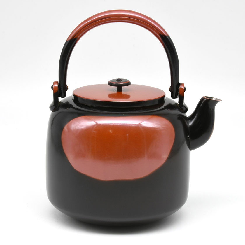 楽天市場】【茶器/茶道具 水次（水注）】 腰黒薬缶（腰黒やかん