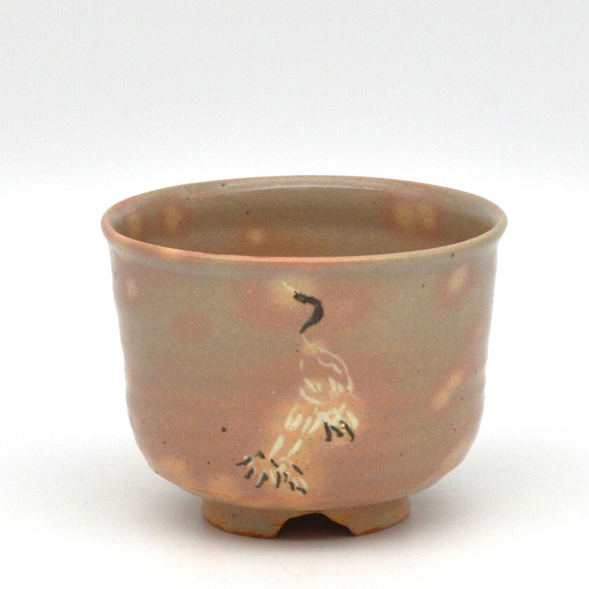 茶道具 抹茶茶碗（まっちゃちゃわん） 御本立鶴茶碗 銘「宇袮野（うねの）」写 原 清晁｜お茶・茶道具・抹茶スイーツ千紀園