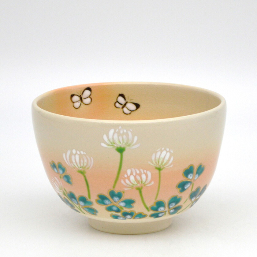 茶道具 抹茶茶碗（まっちゃちゃわん） 茶碗 御本 白詰草 加藤 永真｜お茶・茶道具・抹茶スイーツ千紀園