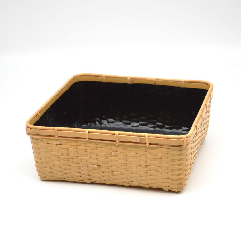 未使用 茶道具 竹玄作 利休好 鱗炭斗 刻印 風炉用 炭取 紙箱 茶道具 炭道具 炭斗 炭取り 鱗籠 和田菁竺作 風炉用 炭取 茶道