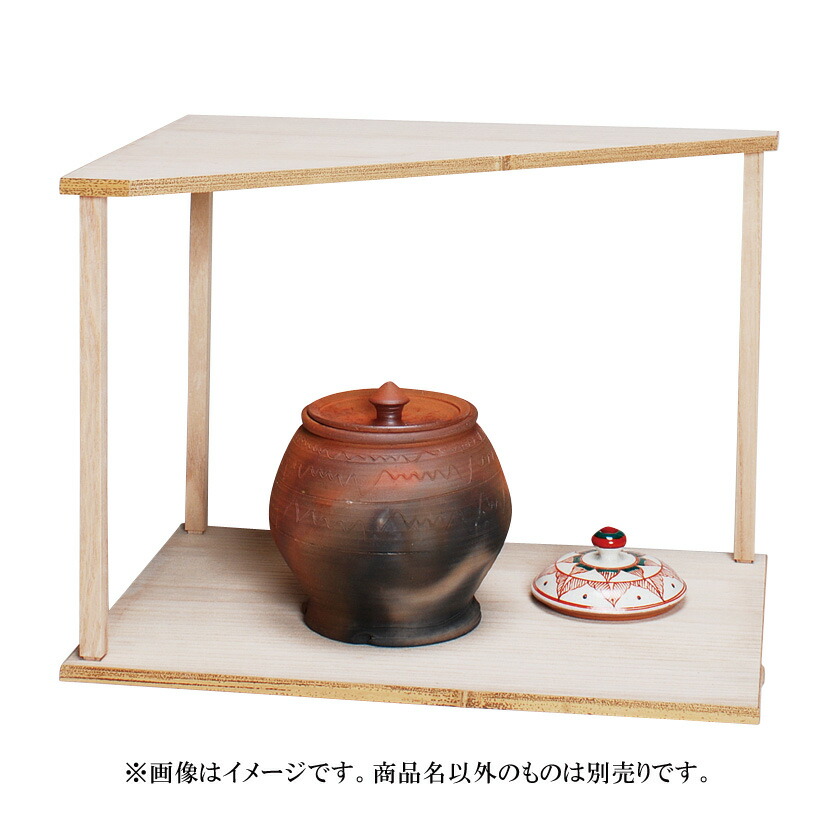 ポイント3倍以上（カード利用） 茶道具 棚（たな） 山里棚 杉木地 竹張砂擦 遠洲好写 小林幸斎 (茶道具 通販 )