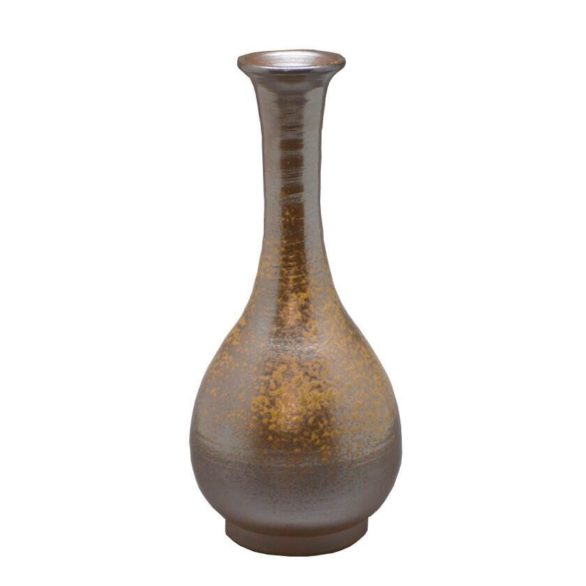 茶道具 花入（はないれ） 鶴首花入 備前 陶峰