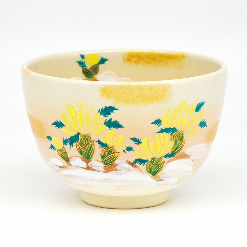 茶道具 抹茶茶碗（まっちゃちゃわん） 茶碗 御本 福寿草 加藤 永真｜お茶・茶道具・抹茶スイーツ千紀園抹茶茶碗