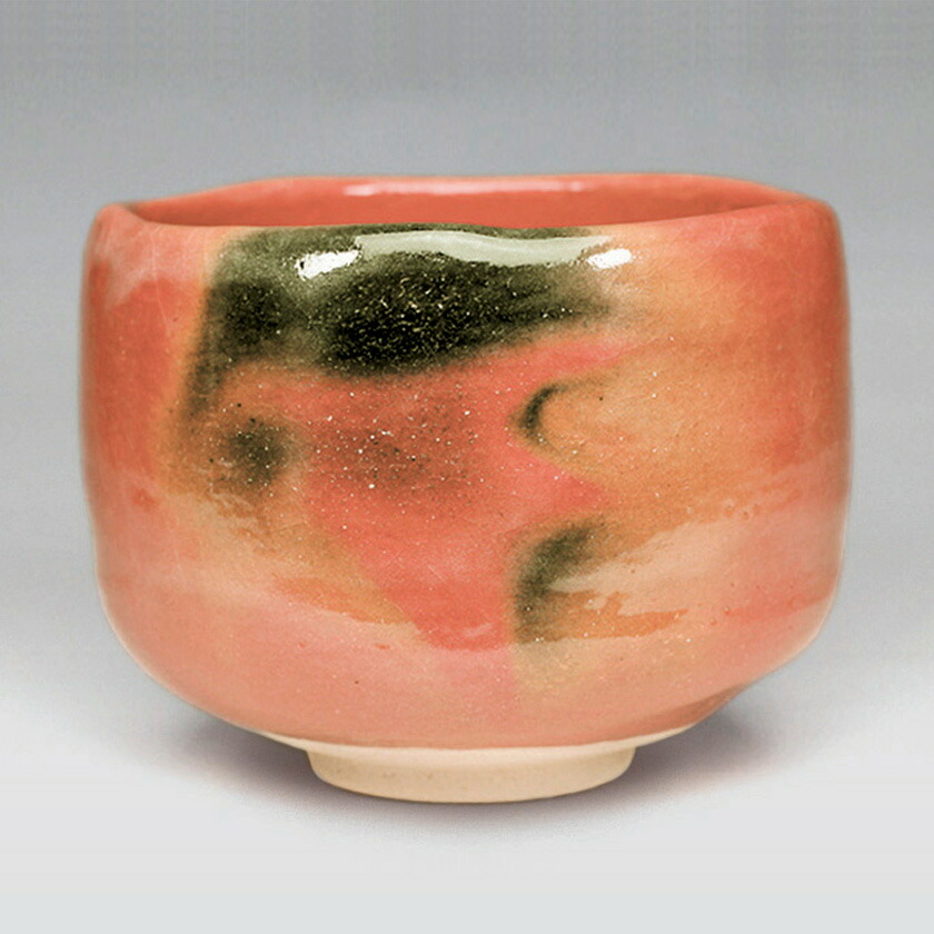 楽天市場】【茶道具】【茶碗】赤楽茶碗楽入窯芳楽作（化粧箱